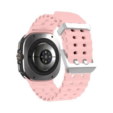 Imagem de Pulseira De Silicone Esportiva Samsung Galaxy Watch Ultra 2025/7, Aces