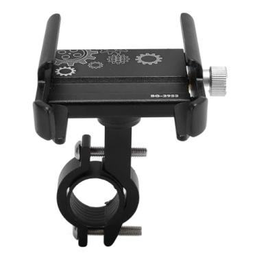 Imagem de Jiawu Suporte de Telefone para Ciclismo Com Rotação de 360 ​​graus, Braçadeira de Telefone Estável à Prova de Choque para Scooter Elétrica Preta