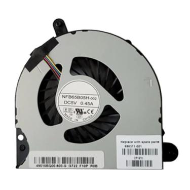 Imagem de Ventoinha de resfriamento de CPU compatível para 8560p 8560w 8570p 6570B Series 686311-001 MF60120V1-C470-S9A DC5V