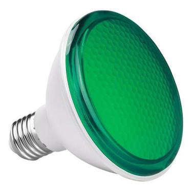 Imagem de Lâmpada Led Par30 10w Verde 127 220v Ip65 Luminatti Verde