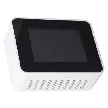 Imagem de Dioche Detector de CO2 Portátil Operado por Bateria de Dióxido de Carbono HCHO TVOC Temp Humi Monitor de Qualidade do Ar 5 Em 1 Metro para Escola de Escritório Em Casa Material ABS 9