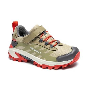 Imagem de Merrell Tênis de caminhada unissex infantil Moab Speed 2 Low Alternative Closure impermeável, Coiote, 19