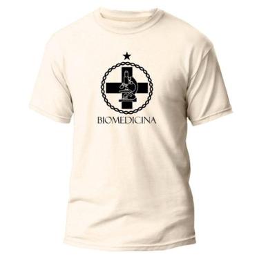 Imagem de Camiseta Algodão Premium Estampa Dtf Faculdade Biomedicina - Pavesi, O