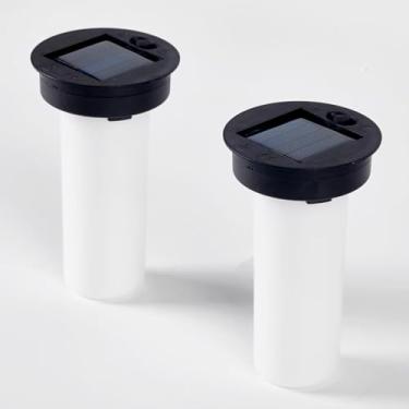 Imagem de Lanterna Solar à Prova D'Água Luzes De Chama Substituição Superior - Decoração De Jardim Iluminação De Chama Ao Ar Livre Iluminação De Pátio Decorativa Subs, Warm White, 2.76 flame