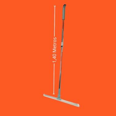 Imagem de Rodo Limpador de Silicone Mágico 1,20M e 1,40M Multifuncional Água Suspensa para Banheiro Varredor (Rodo (1,40 Metros))