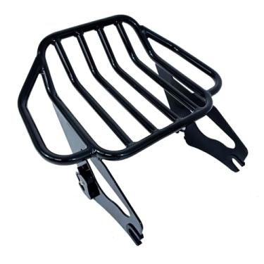 Imagem de Fjpacemt Bagageiro duplo para Harley Touring, suporte traseiro destacável com Harley Davidson Street Glide Road Glide Electra Glide Road Electra Glide Road King Electra Glide Ultra Limited 2009-2026