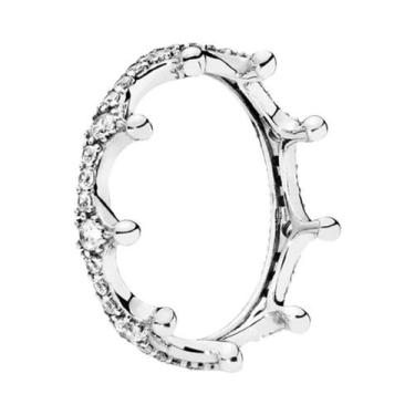 Imagem de Anel De Pedra Coração Luminosa Vermelha Em Forma De Floco De Neve E Ma