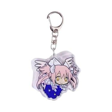 Imagem de Chaveiro De Acrílico Do Anime Madoka Magica, Pingente Para Mochila, Pr