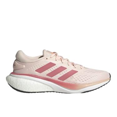 Imagem de adidas Tênis de corrida feminino Supernova 2, Quartzo/Rosa Strata/Branco, 35
