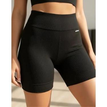 Imagem de Short Academia Feminino Zero Transparência Sem Costura Selene 20922-Feminino