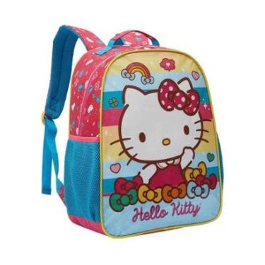 Imagem de Mochila Escolar 16 Hello Kitty Rainbow-Feminino