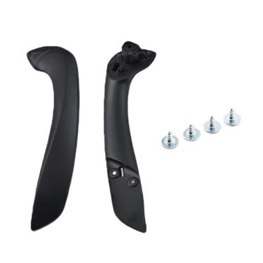Imagem de Compatível com Renault Megane 3 III Fluence 2008-2016 Maçaneta da porta interna dianteira esquerda direita interna dentro da tampa externa 809600015R 197012651(Black-Set-Left)