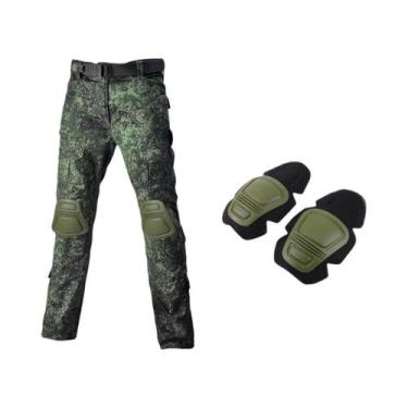 Imagem de Conjunto De Uniforme Tático Militar Camuflado Para Caça Ao Ar Livre, C