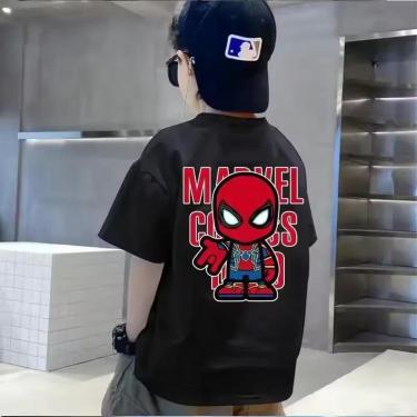 Imagem de Camiseta Infantil Homem Aranha Filme Marvel Comics-Unissex