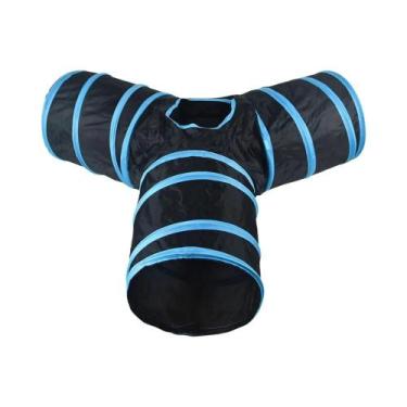 Imagem de Túnel Dobrável E Respirável Para Gatos, Brinquedo De Interior, Suprime