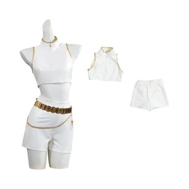 Imagem de Fantasia De Cosplay Para Meninas KPop Demon Hunters Rumi Zoey Mira, Co