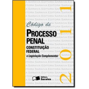 Imagem de Mini Código Saraiva de Processo Penal 2011: Constituição Federal e Leg