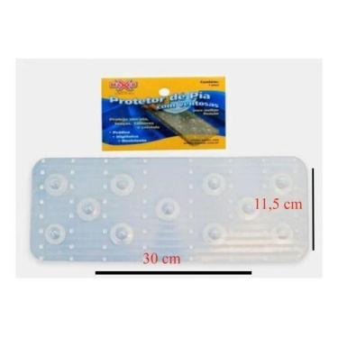 Imagem de kit 2 Protetor De Pia Prato Panela C Ventosas Cozinha Louça - max