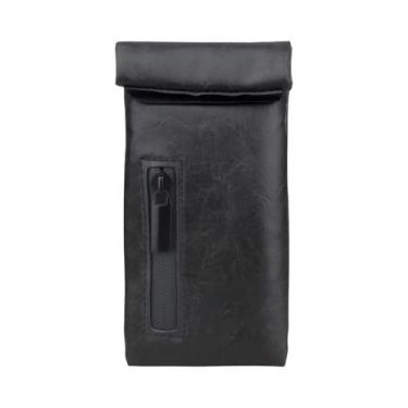 Imagem de Bolsa De Armazenamento À Prova De Cheiro Em Couro PU Tamanho Pocket Pa