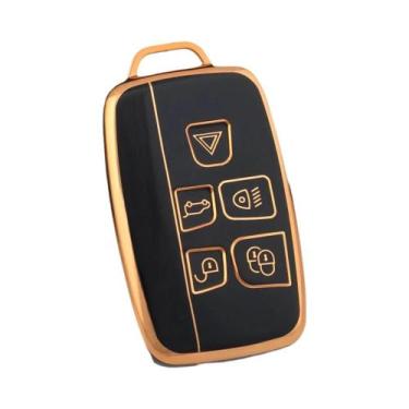 Imagem de Capa De Chave Remota TPU Para Carros Land Rover Jaguar, Suporte Para C