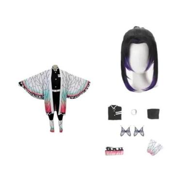 Imagem de Fantasia De Cosplay Shinobu Haori Para Crianças E Adultos, Uniforme Pa