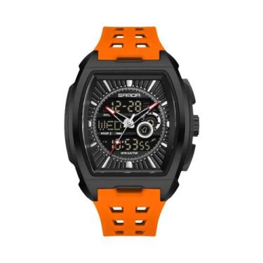 Imagem de Relógio Esportivo Masculino De Luxo Com Display LED À Prova D'água, Qu