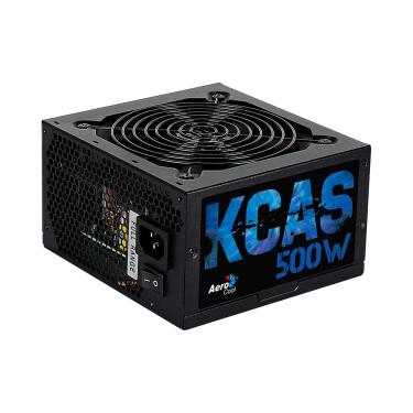 Imagem de Fonte ATX Aerocool  KCAS 500W 80 Plus Bronze PFC - FT0082