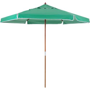 Imagem de Ombrellone Central Xangri-Lá em Madeira 2,40 metros Verde Bel