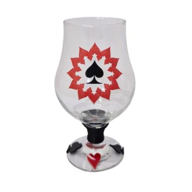 Imagem de Taça Cerveja Zé Pelintra Baralho Carta Espadas 400 ml