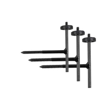 Imagem de BLAZEVIDEO Pacote com 3 suportes de montagem de árvore para câmera de jogo e trilha, acessório de caça, suporte de parede para câmera de veado e suporte de árvore à prova d'água para rastreamento