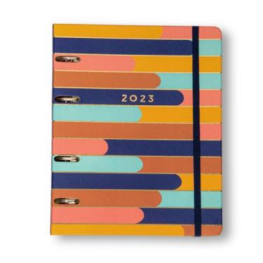 Imagem de Agenda Planner Argolado 2023 Orla Semanal Notas A5 Paraty Rio & Mar - 