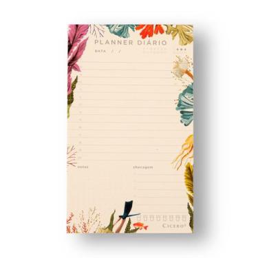 Imagem de Planner Permanente Bloco Oceano Diário 12x20 - Cicero
