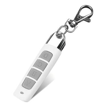 Imagem de Controle Remoto Universal Mini 433MHz Portão Eletrônico Alarme 4 Botõe