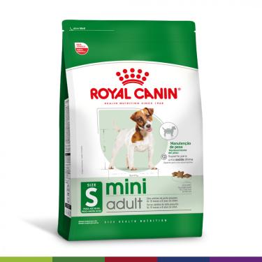 Imagem de Ração Seca Mini Adult para Cães Adultos de Porte Pequeno Royal Canin 2,5Kg