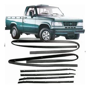 Imagem de Jogo Canaleta Pestana Porta Dianteira D20 A20 C20  6 Pçs 