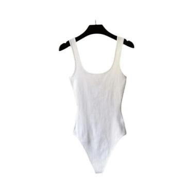 Imagem de Macacão Casual Feminino Slim Fit, Macacão Sexy Para Praia, Romper Em C