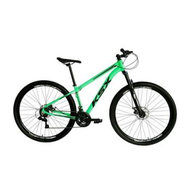 Imagem de Bicicleta bike aro 29 mtb alumínio ksx sd7 21v marchas freio a disco, 