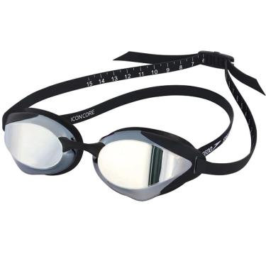 Imagem de Oculos de Nataçao Speedo ICON Core MR Preto Fume Espelhado