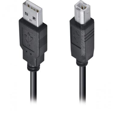 Imagem de Cabo Usb Para Impressora A Macho X B Macho 2.0 - 1.8m Uambm-18 - Pc - 10
