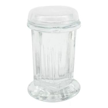 Imagem de Cuba Coplin Vidro Coloração 8 Lâminas Tampa Dappen - Drop Glass