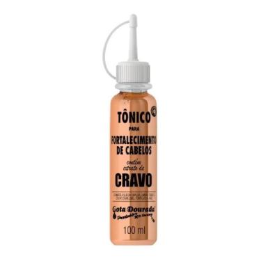 Imagem de TONICO CAPILAR GOTA DOURADA FORTALECIMENTO CRAVO 100ML - Fortalece e A