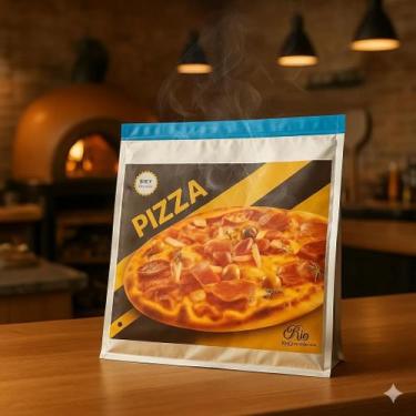 Imagem de Embalagem Térmica para Pizza - 44 x 44 cm - 1000 Unidades - no-brand