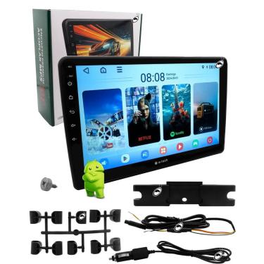 Imagem de Encosto Monitor de Acoplar 10" Android com Android Auto e CarPlay USB E-Tech