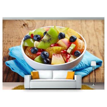 Imagem de Papel De Parede Mix De Frutas Vitaminas 3D Al191