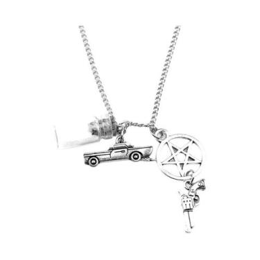 Imagem de Pulseira De Crânio Supernatural Dean Winchester Réplica De Joia De Ade