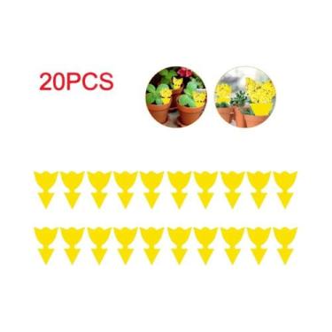 Imagem de Armadilhas Adesivas Amarelas Para Moscas De Frutas 50-10 Unidades Cont