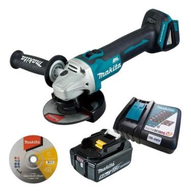 Imagem de Esmerilhadeira 125mm 18V DGA504Z Makita Kit