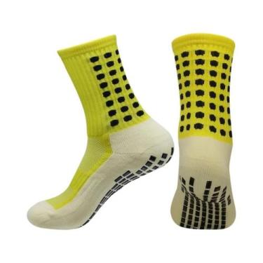 Imagem de Meias De Futebol Antiderrapantes Para Adolescentes Com Fundo De Silico