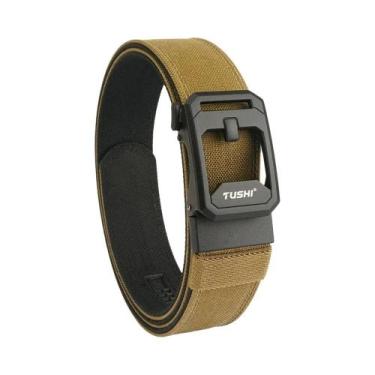 Imagem de Cinto Tático Resistente Masculino, Cinto De Nylon Com Fivela De Metal,