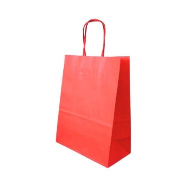 Imagem de Sacola Colorida Presente 17,5X8,5X21,5Cm Papel Premium 10Und